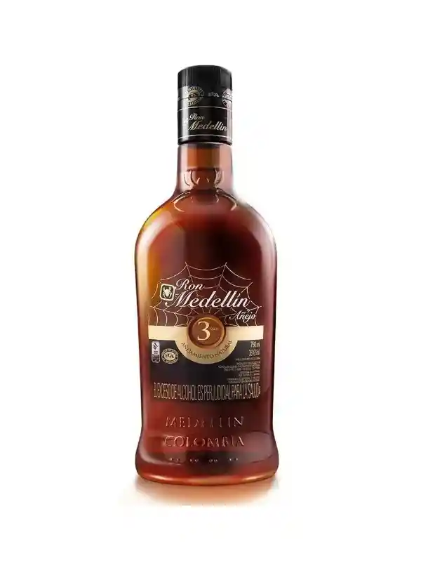 Botella Ron Medellín
