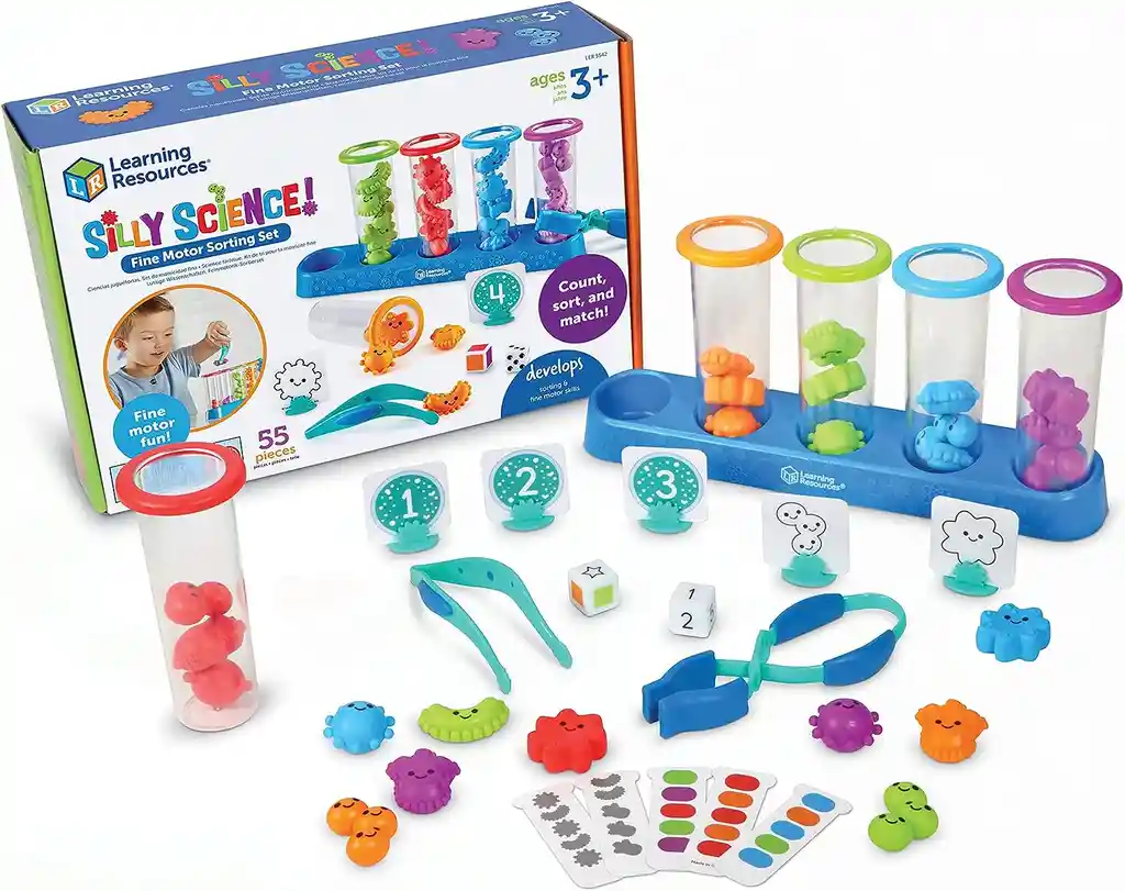 Juego De Clasificación Y Motricidad Fina Niños Niñas