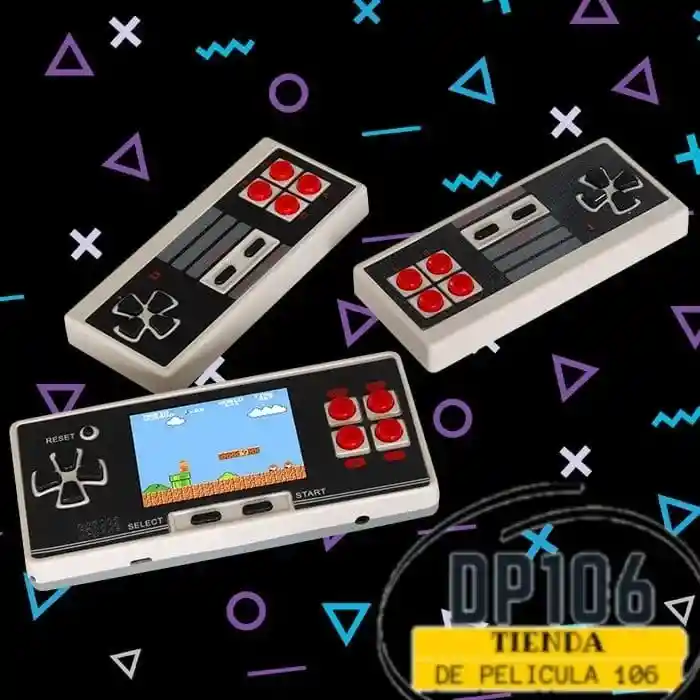 Consola De Videojuegos Retro Doble Funcion