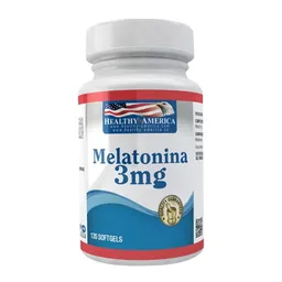 Melatonina Healthy America 3 Mg 120 Cap