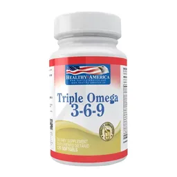 Triple Omega 3-6-9 Healthy America 1200 Mg 120 Caps