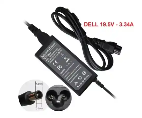 Cargador Dell Punta Delgada 19.5v 3.34a Jaltech