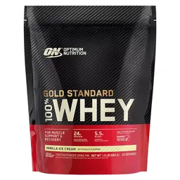Gold Standard 100% Whey Optimum Nutrition Vainilla Ice Cream 1.5lb