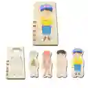 Puzzle Rompecabezas De Vestir Educativo Cuerpo Humano Niño