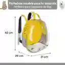 Maleta Para Transportar Mascotas Morral Para Perros Y Gatos Medidas 42 Cm X 29 Cm X 31 Cm Amarillo