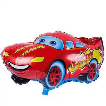 Globo Metalizado Rayo Mcqueen Sin Inflar