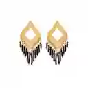 Aretes Genesis - Negro