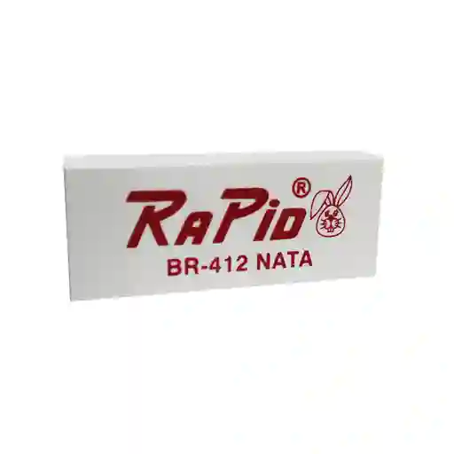 Borrador Nata Blanco Rapid