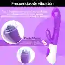 Vibrador Consolador Doble Estimulación Clítoris Y Punto G Bass