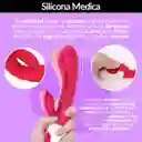 Vibrador Consolador Doble Estimulación Clítoris Y Punto G Bass