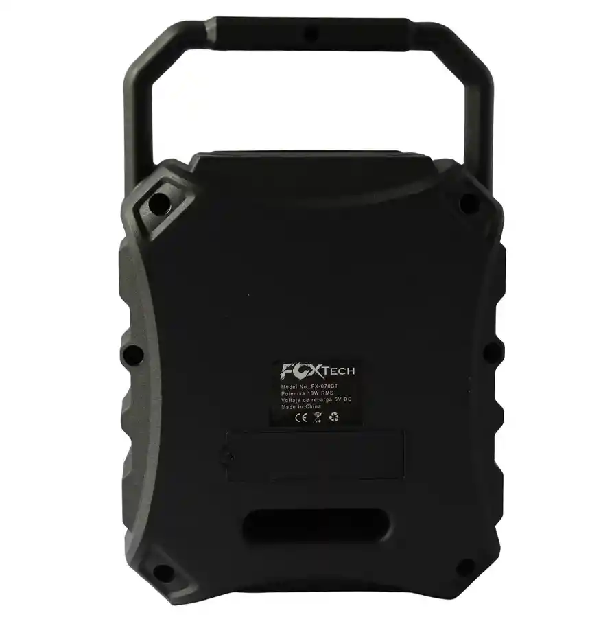 Radio Parlante Recargable Bluetooth Fox Tech Micrófono 10w