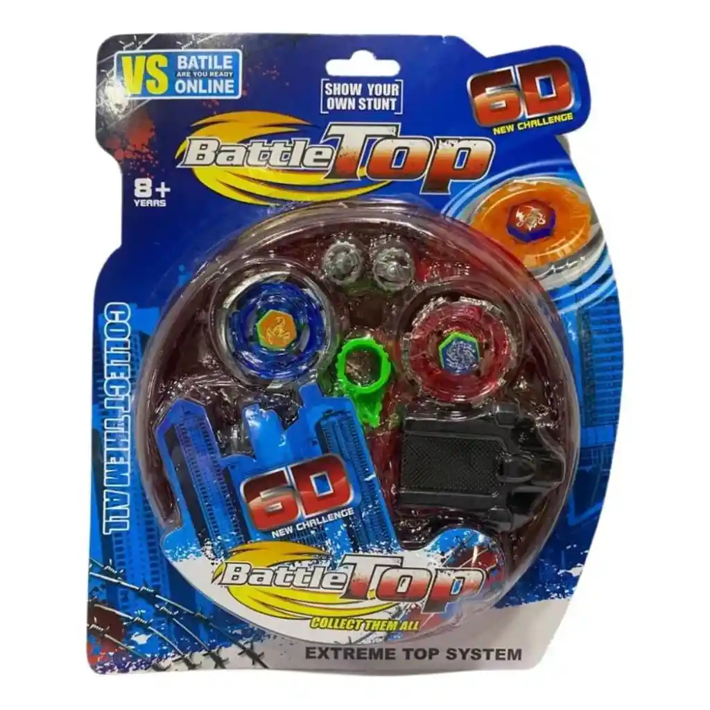 Trompo Estadio Battle Generico +2 Beyblade Juguete 2013-2