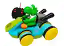 Carro Control Remoto Mario Kart Yoshi Luces Y Sonido Rc
