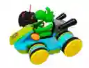 Carro Control Remoto Mario Kart Yoshi Luces Y Sonido Rc