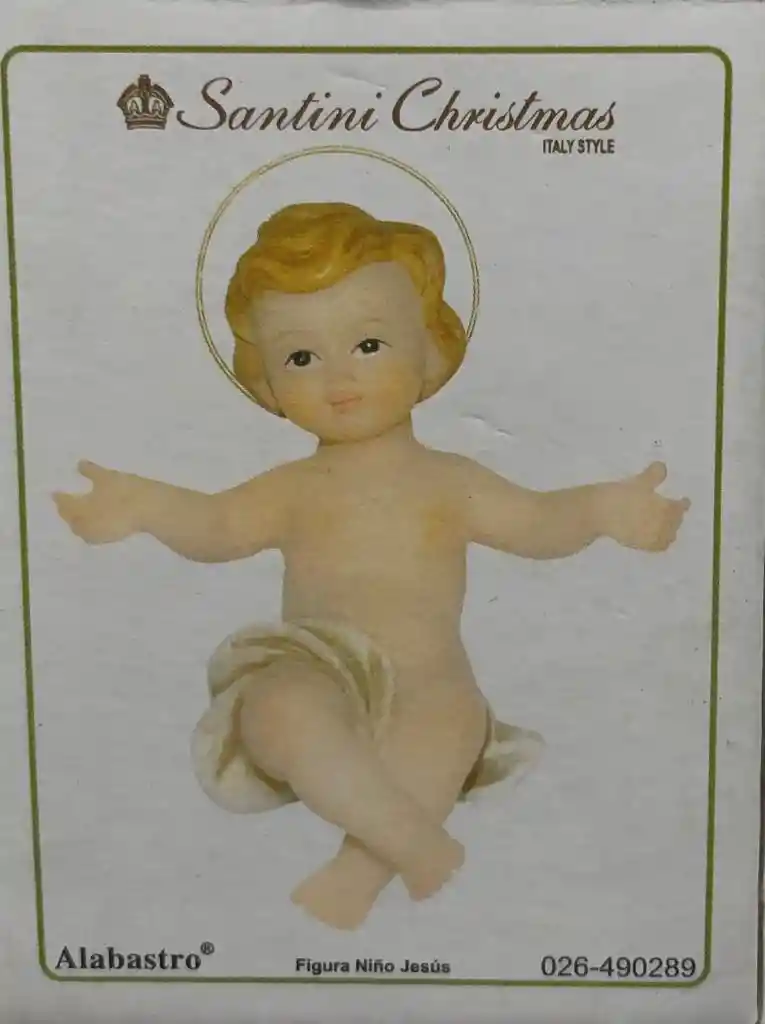 Niño Jesus Niño Dios Santini De Pesebre Ref026-490289