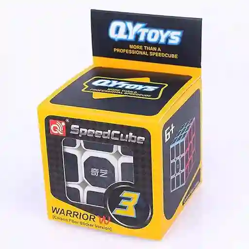 Cubo Rubik Carbono Warrior S 3 X 3 Qy Speed Cube