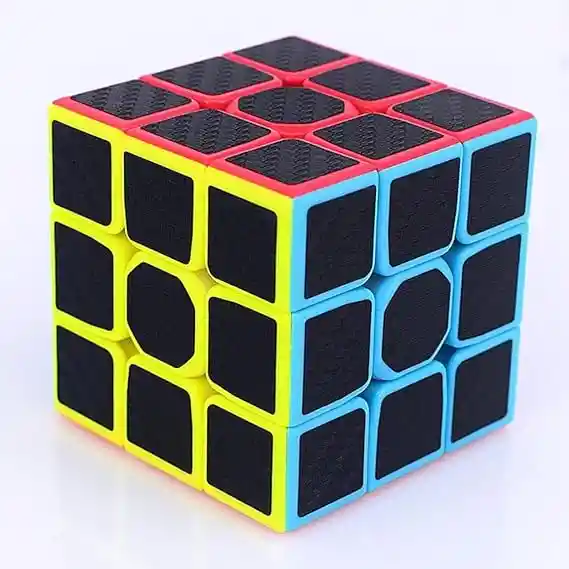 Cubo Rubik Carbono Warrior S 3 X 3 Qy Speed Cube