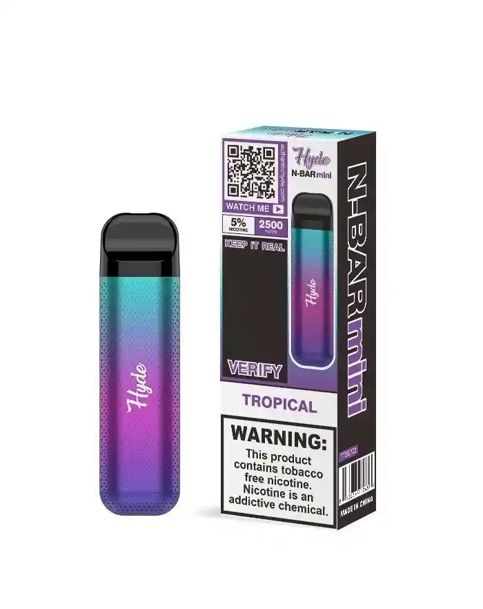 Vaporizador Hyde N-bar Mini Tropical 5% 2.500 Puffs