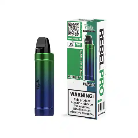 Vaporizador Hyde Rebel Pro Peach 5% 5.000 Puffs