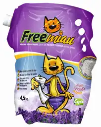 Freemiau Arena Sanitaria Absorbente para Gatos Lavanda 