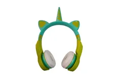 Auricular Audífonos Unicornio Peluche Con Cable