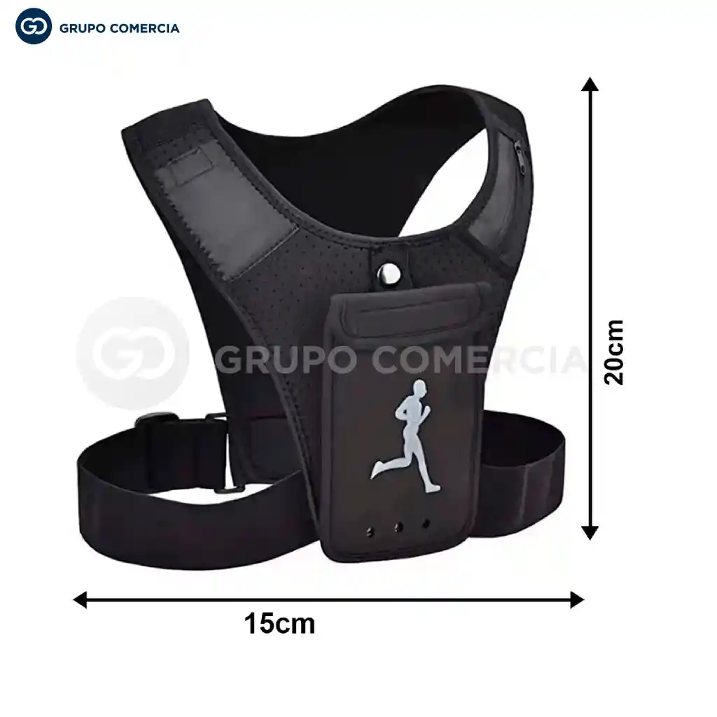 Pechera Para Celular Impermeable Entrenamiento Gym Crossfit