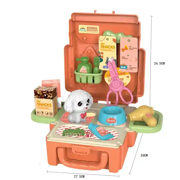 Set Maleta Veterinaria Pet Shop De 20 Piezas