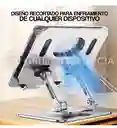 Base Tablet Soporte Ajustable Giratorio Corporativo Metálico