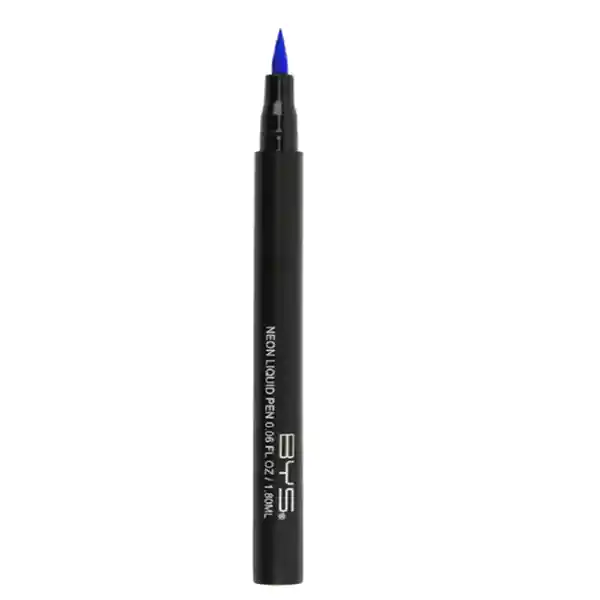 Bys Delineador Neon Liquido Pen Electric Blue 1.8ml