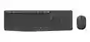 ⭐️kit De Teclado Y Mouse Inalámbrico Logitech Mk235 Español De Color Negro⌨️