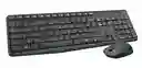 ⭐️kit De Teclado Y Mouse Inalámbrico Logitech Mk235 Español De Color Negro⌨️