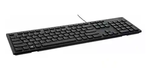 ⭐️teclado Dell Kb216 Qwerty Español Latinoamérica Color Negro⌨️