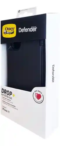 Estuche Defender Otterbox Rigido Iphone 15 Pro Antigolpe Alta Protección Negro