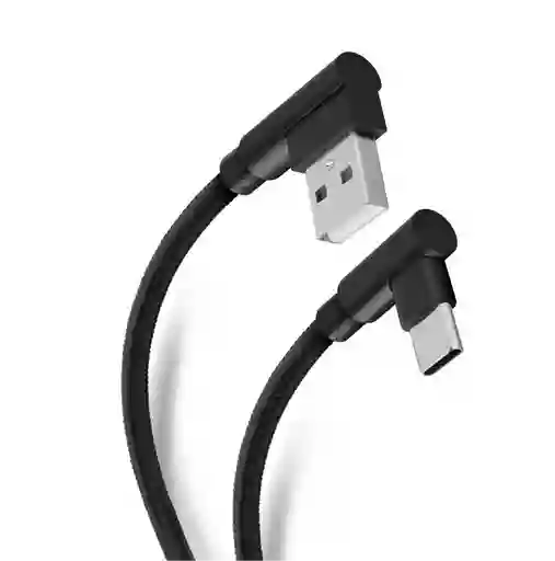 Cable Usb A Usb C Con Conectores A 90° De 1,2 M