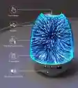 Altavoz Bluetooth Con Luz Nocturna Cristal 3d Control