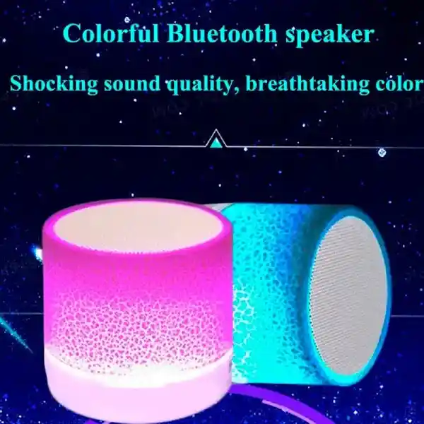 Mini Parlante Led Bluetooth Multiusos