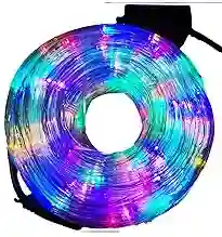 Luces De Navidad, Manguera Multicolor - 9m
