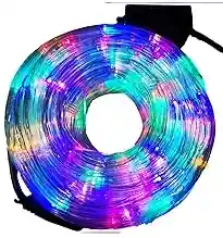 Luces De Navidad, Manguera Multicolor - 9m