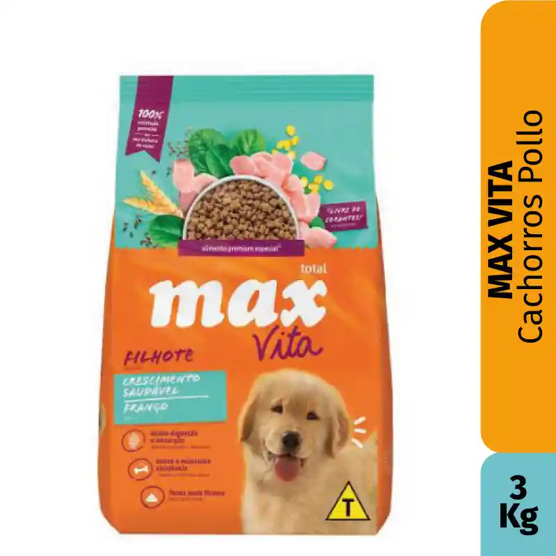 Max Vita Cachorro Pollo