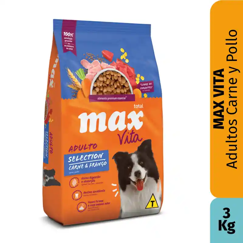 Max Vita Adulto Selecction Carne Y Pollo