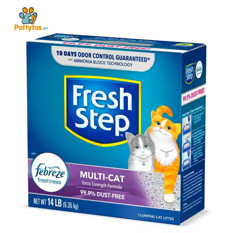 Arena Fresh Step Para Gatos Con Frebeze