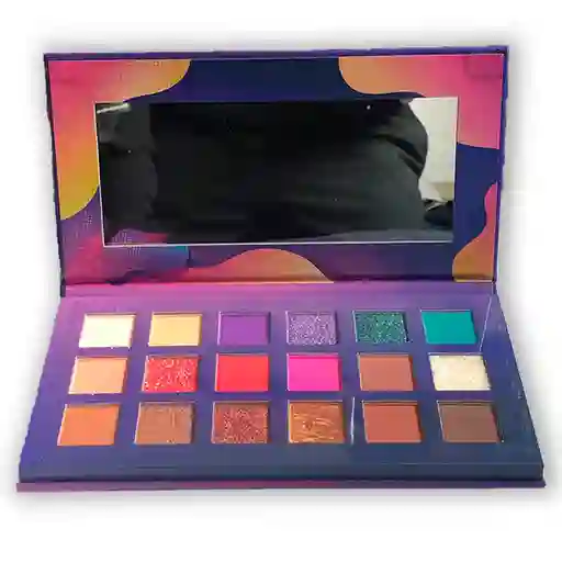 Paleta De Sombras 18 Tonos Cool