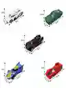 Juguete Kit 5 Cars Dream Racing - Colección De Carros - Carros De Formula 1 - Regalo Especial