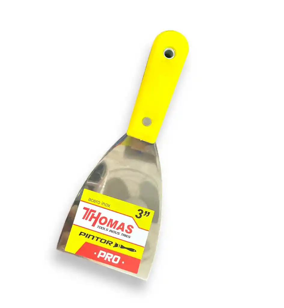 Espatula Metalica Mango Plastico 3"