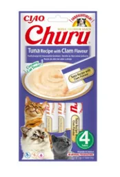 Tuna Recipe With Clam Flavor 4 Tubes 2.0 Oz