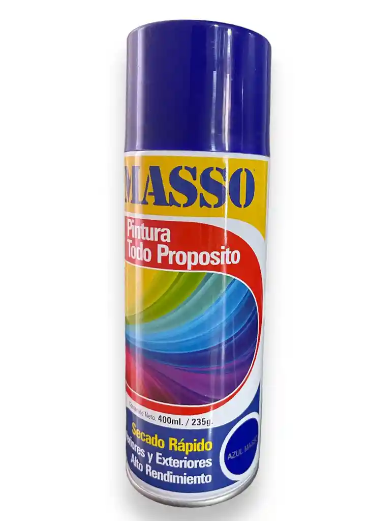 Aerosol Laca Azul Oscuro 400ml Masso