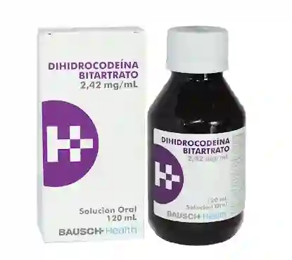 Dihidrocodeina Bitartrato 2.42mg/ml Frasco 120 Ml