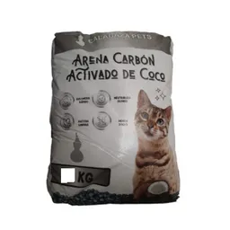 Arena Para Gatos Con Aroma Carbon Activado De Coco X 10kg