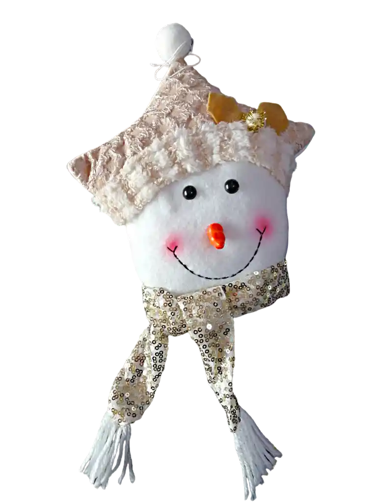 Peluche Muñeco Puerta Navidad Decoracion 28cm Adorno