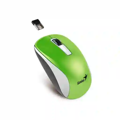 Mouse Genius Inalámbrico Nx-7010 Verde